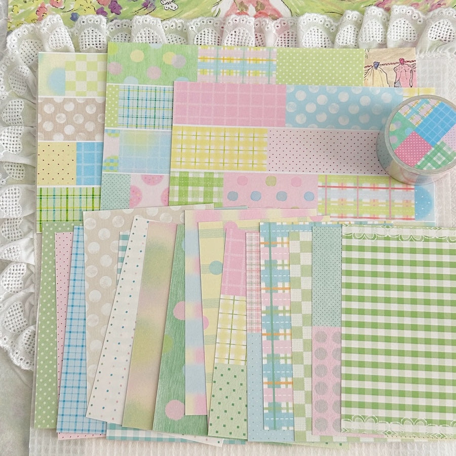 Memo Pads - Plaid & Dots Collection