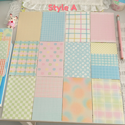 Memo Pads - Plaid & Dots Collection