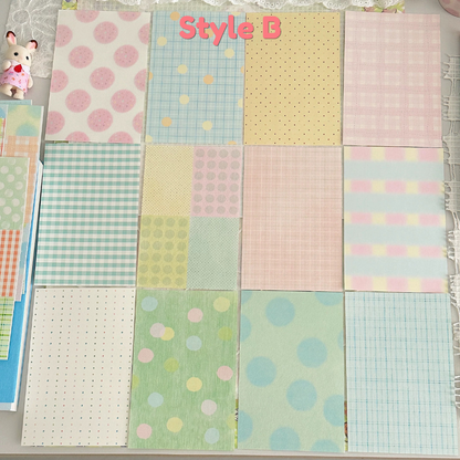 Memo Pads - Plaid & Dots Collection