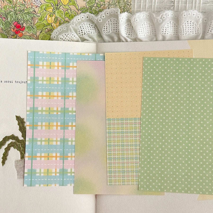 Memo Pads - Plaid & Dots Collection