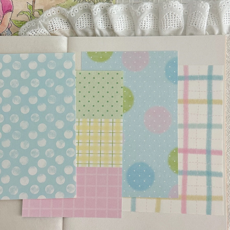 Memo Pads - Plaid & Dots Collection