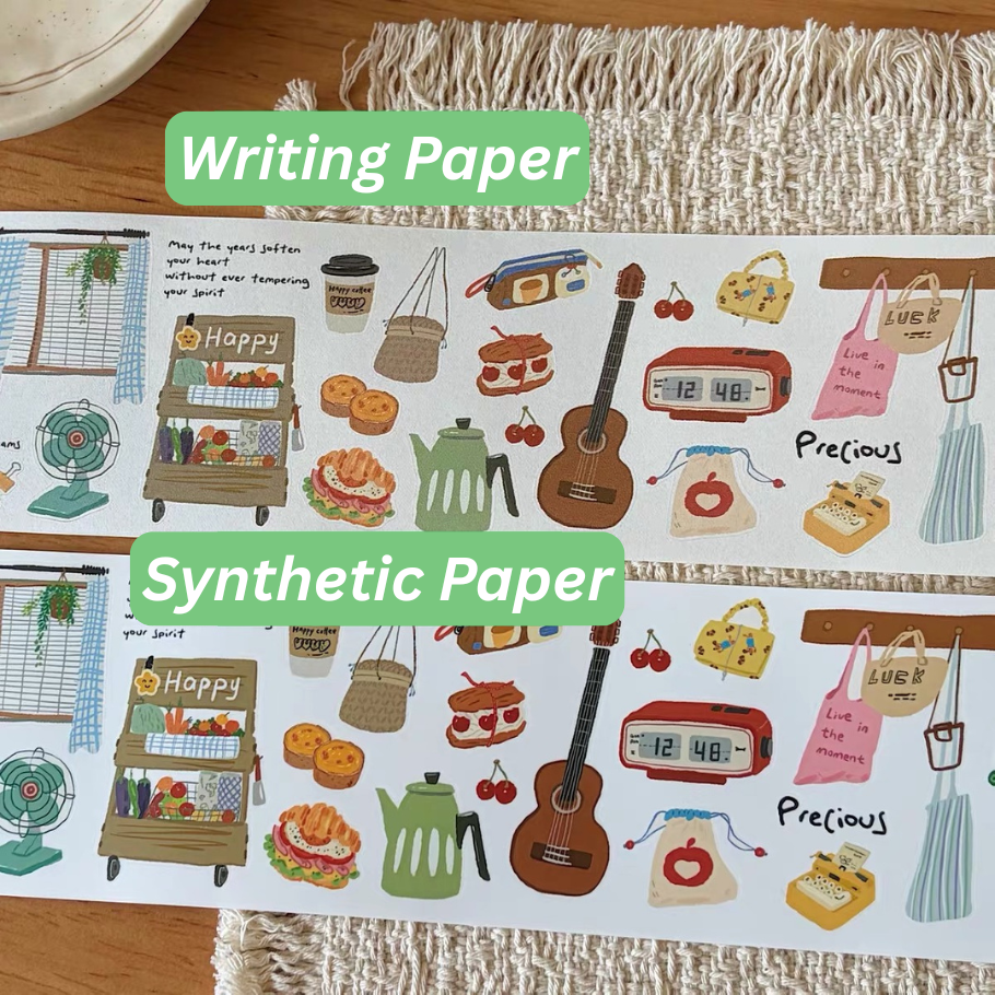 Die-Cut Sticker Roll - Slow Life