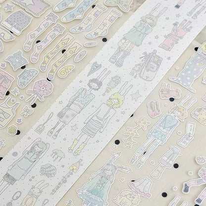 Die-Cut Sticker Roll - TUTU Series vol.3
