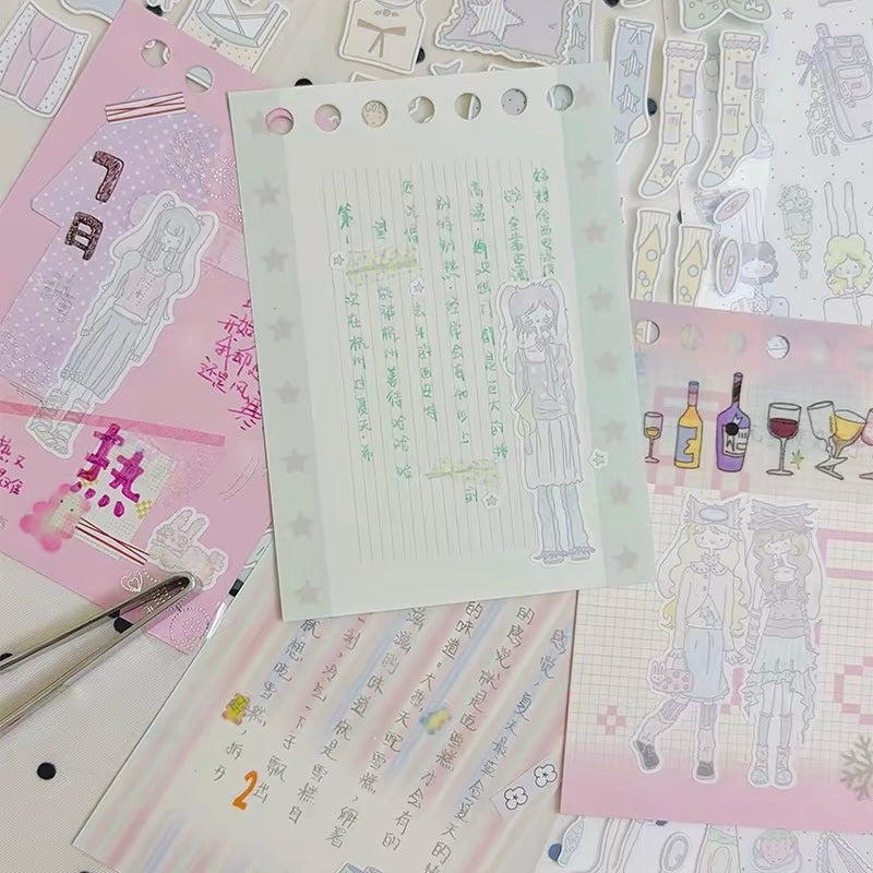 Die-Cut Sticker Roll - TUTU Series vol.3