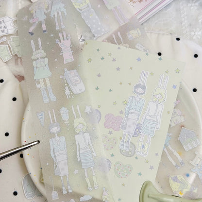 Die-Cut Sticker Roll - TUTU Series vol.3