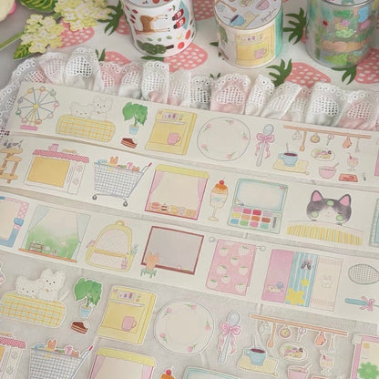 Die-Cut Sticker Roll - When Life Shines