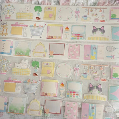 Die-Cut Sticker Roll - When Life Shines