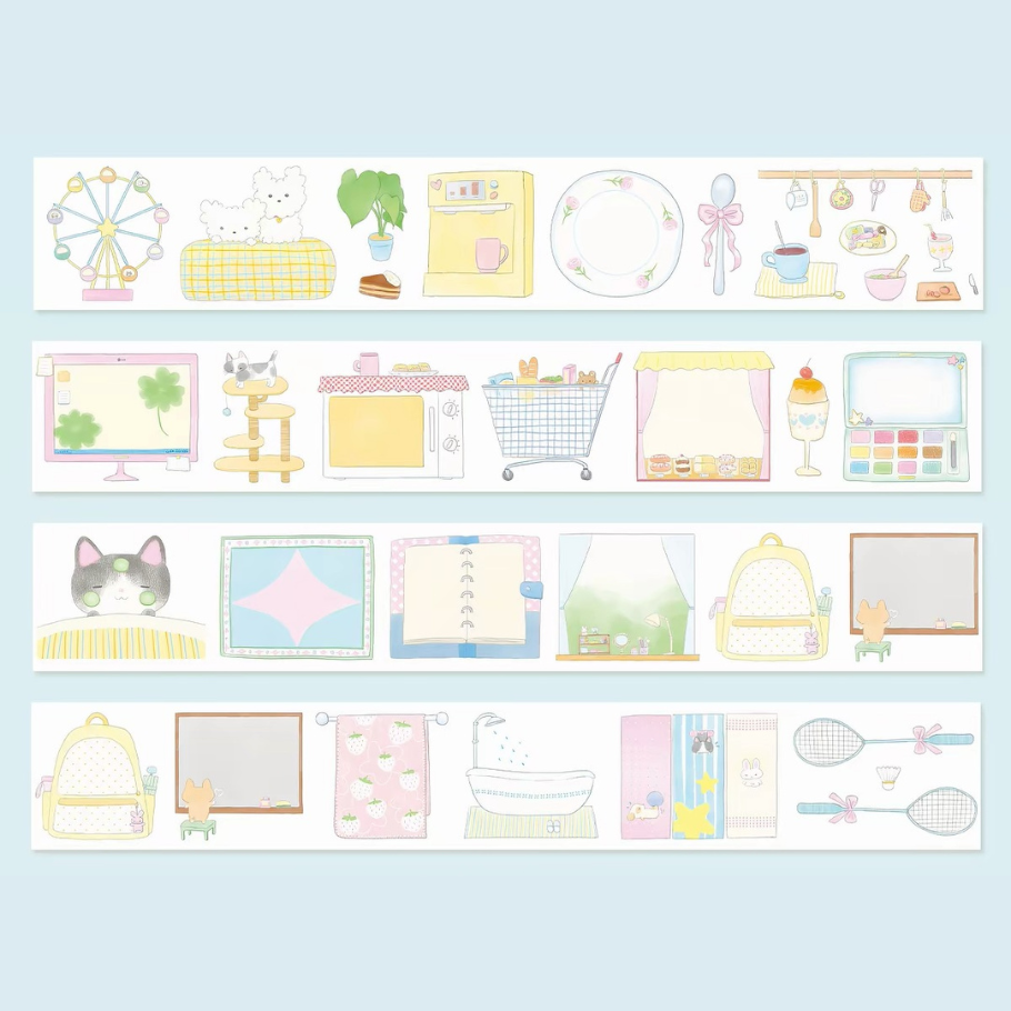 Die-Cut Sticker Roll - When Life Shines