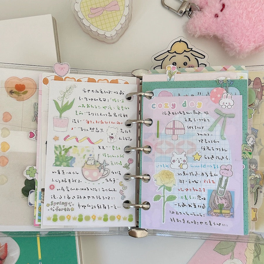 Die-Cut Sticker Roll - Collecting Romance