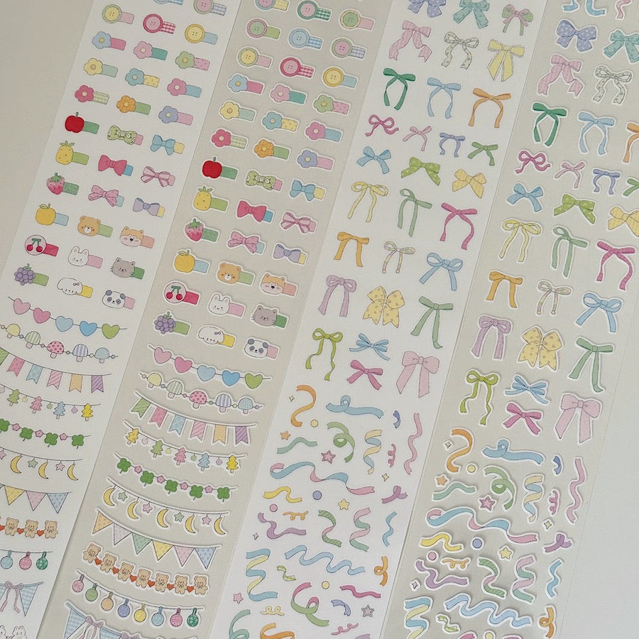 Die-Cut Sticker Roll - Collecting Romance