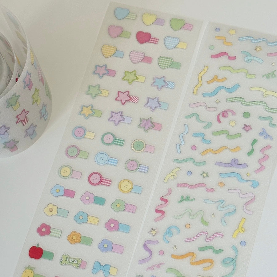 Die-Cut Sticker Roll - Collecting Romance