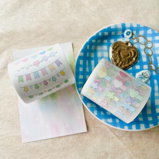 Die-Cut Sticker Roll - Collecting Romance