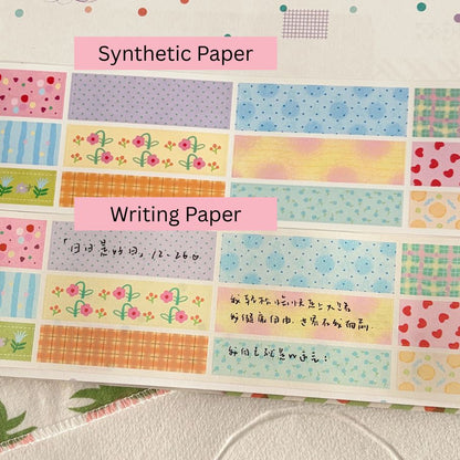 Die-Cut Sticker Roll - Color Weave