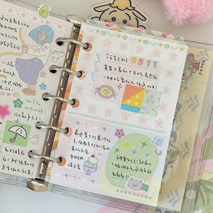 Die-Cut Sticker Roll - Colorful Fantasy