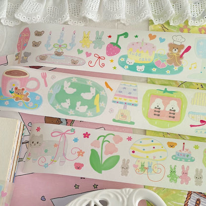 Die-Cut Sticker Roll - Pet Tales