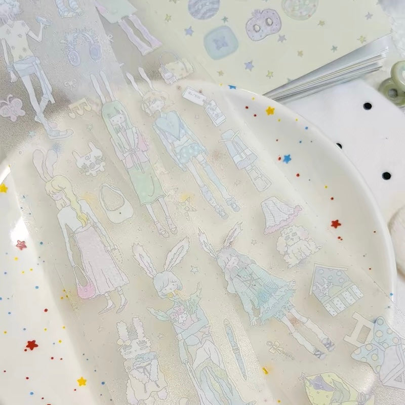 Die-Cut Sticker Roll - TUTU Series vol.3