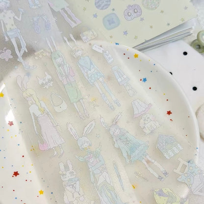Die-Cut Sticker Roll - TUTU Series vol.3