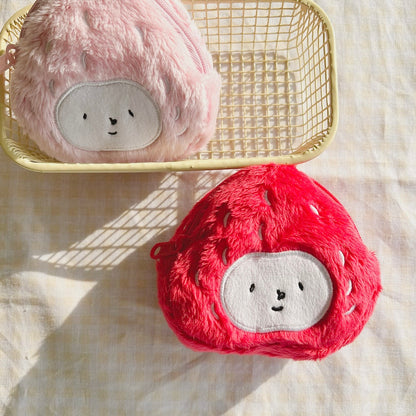 Strawberry Mochi Earbuds Pouch