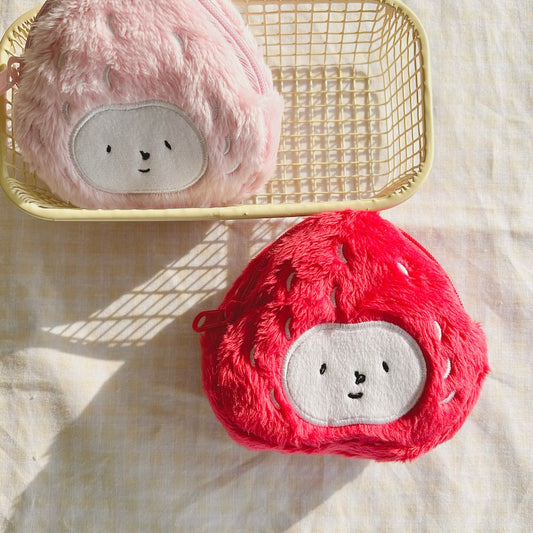 Strawberry Mochi Earbuds Pouch