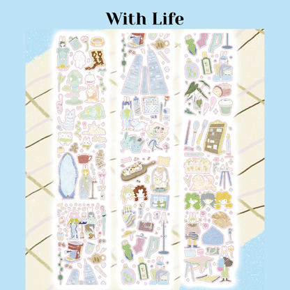Die-Cut Sticker Roll - Forest & Life