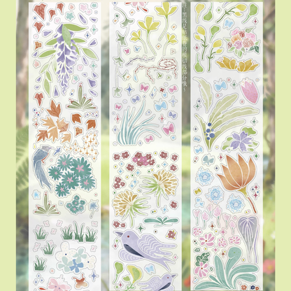 Die-Cut Sticker Roll - All Things Bloom