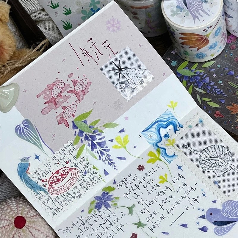 Die-Cut Sticker Roll - All Things Bloom