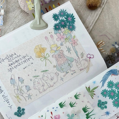 Die-Cut Sticker Roll - All Things Bloom