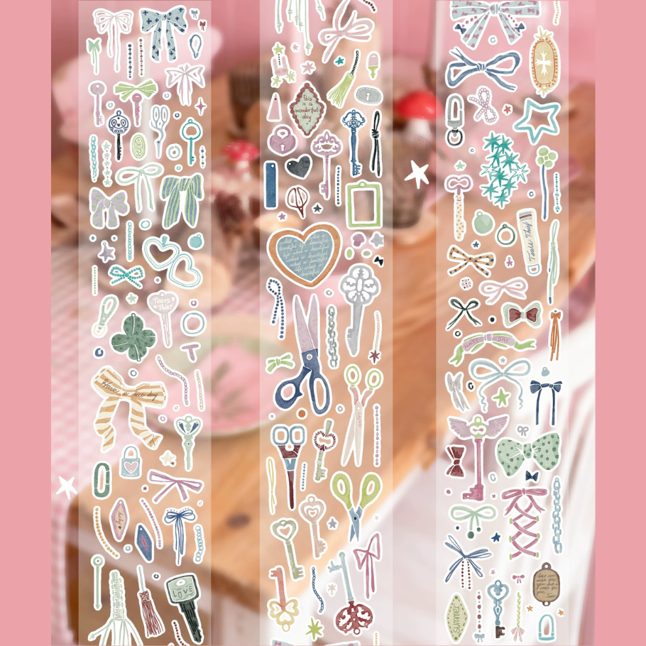 Die-Cut Sticker Roll - Charm