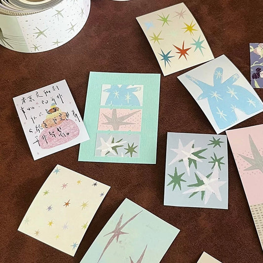 Writing Memo Roll - Frosted Star