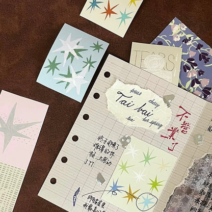 Writing Memo Roll - Frosted Star