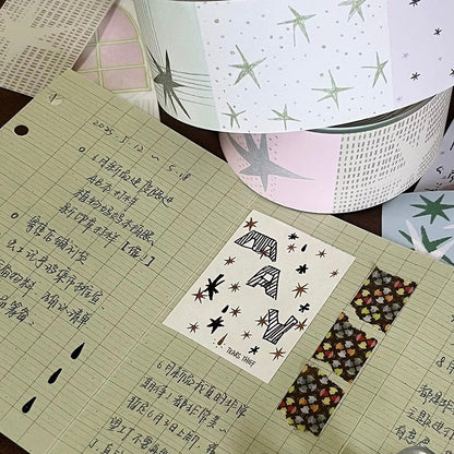 Writing Memo Roll - Frosted Star