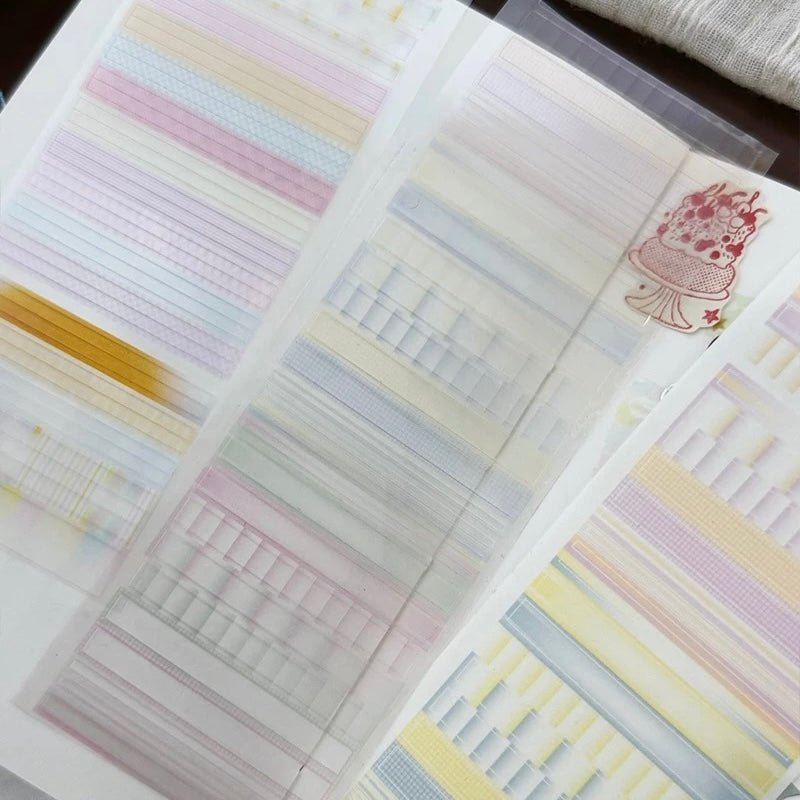 Die-Cut Sticker Roll - Geometry