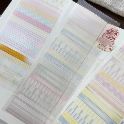 Die-Cut Sticker Roll - Geometry