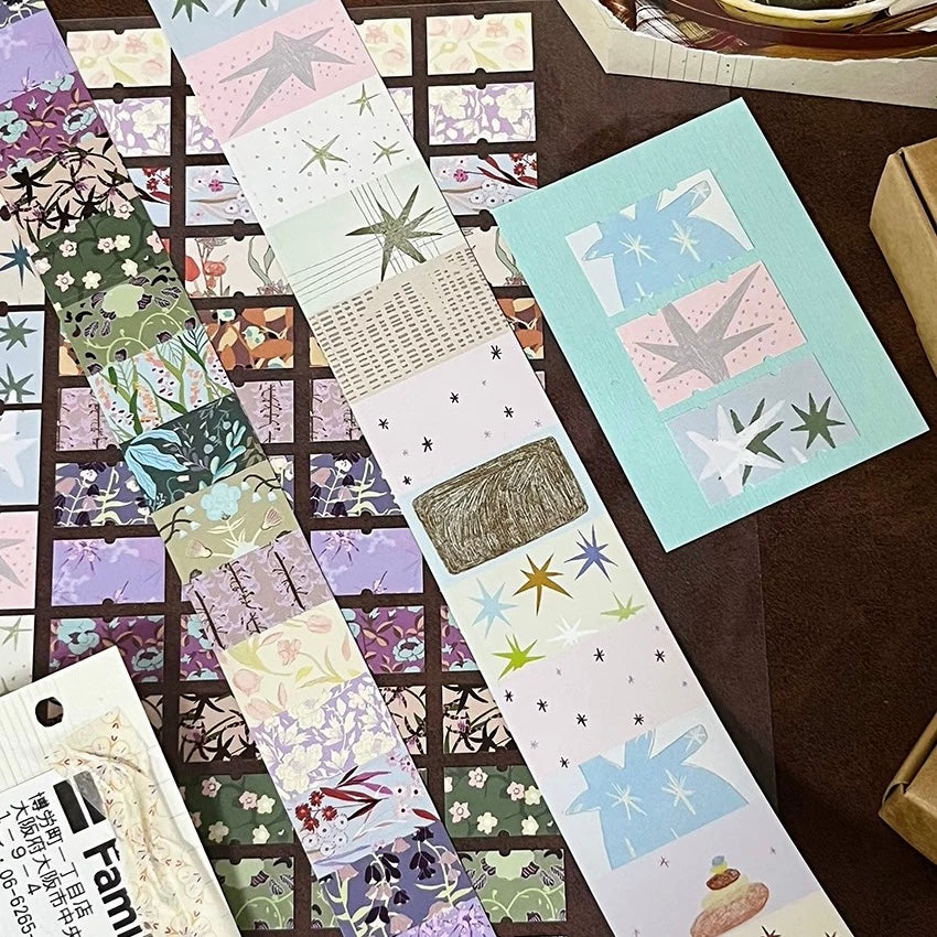 Label Sticker Rolls - Cold Star & Floral Collection