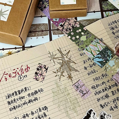 Label Sticker Rolls - Cold Star & Floral Collection