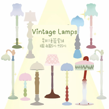 Memo Pads - Little Kitchen & Vintage Lamps
