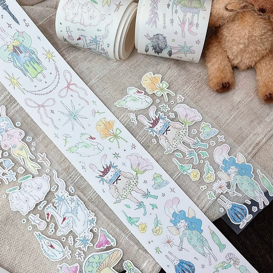 Die-Cut Sticker Roll - TUTU Series