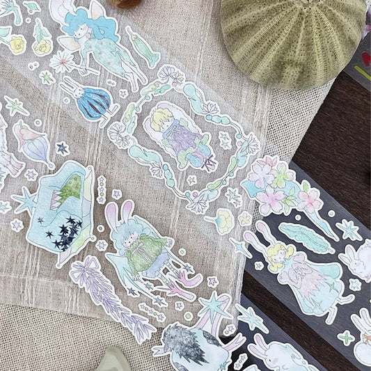 Die-Cut Sticker Roll - TUTU Series