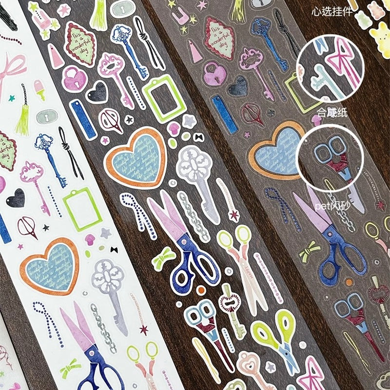 Die-Cut Sticker Roll - Charm