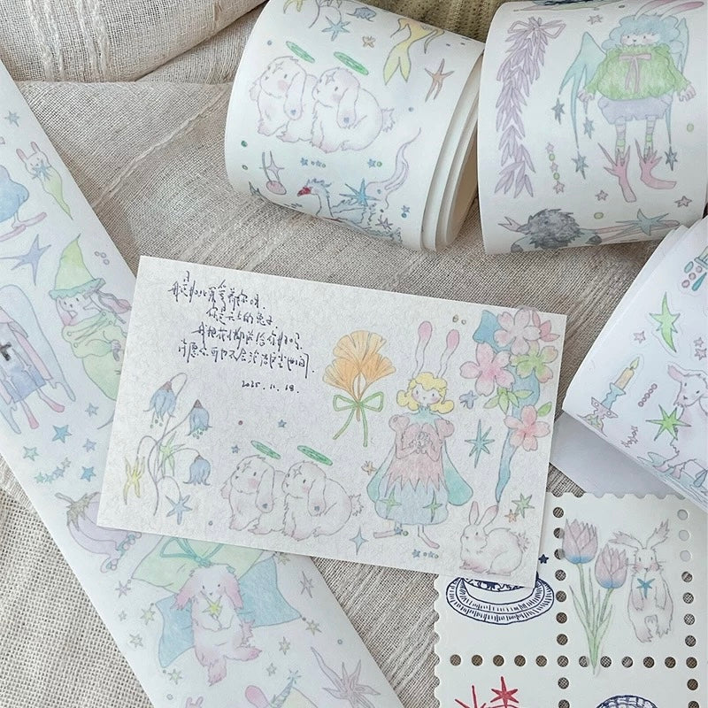 Die-Cut Sticker Roll - TUTU Series