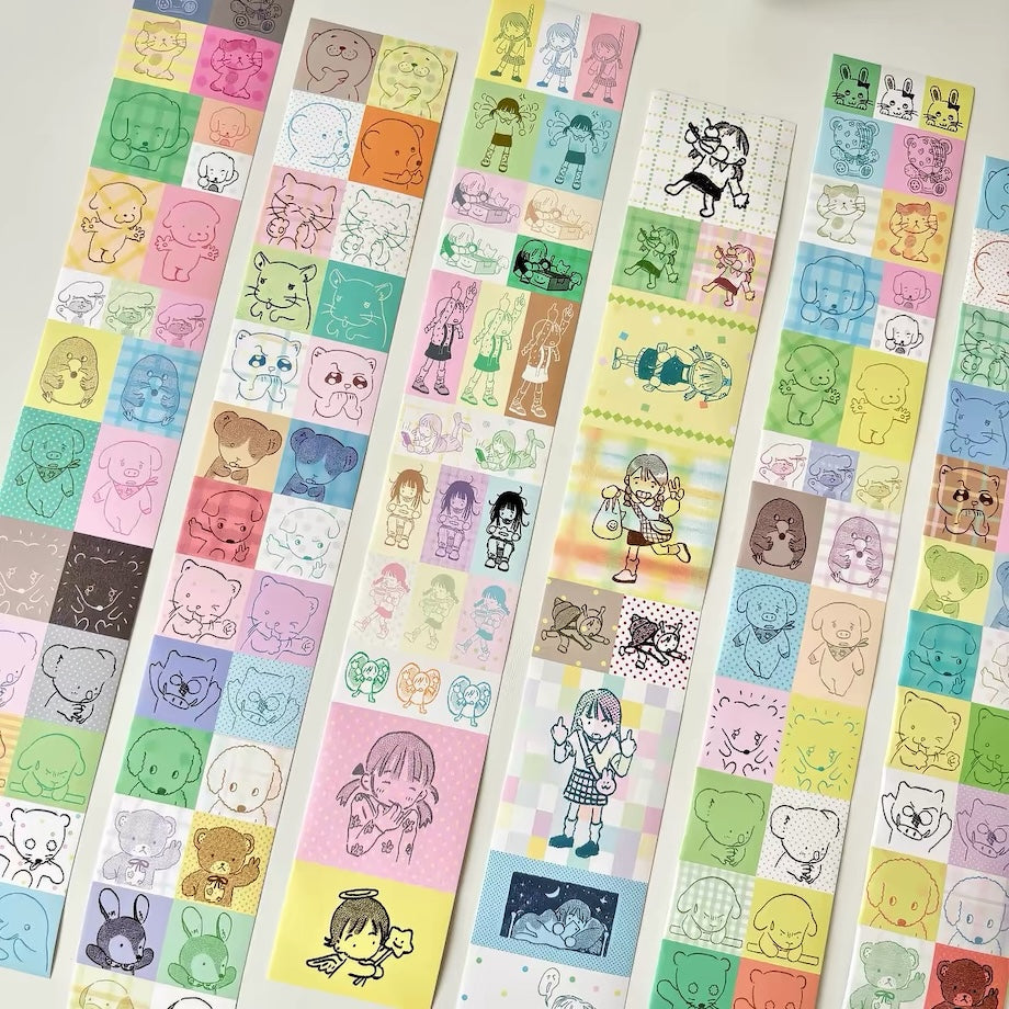 Die-Cut Sticker Roll - Stamp