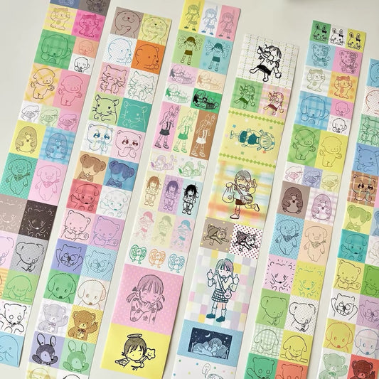 Die-Cut Sticker Roll - Stamp