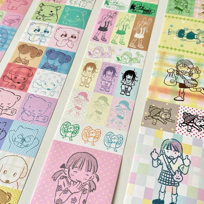 Die-Cut Sticker Roll - Stamp