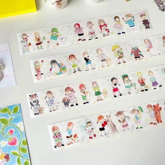 Die-Cut Sticker Roll - Together