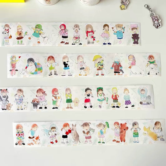 Die-Cut Sticker Roll - Together