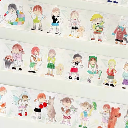 Die-Cut Sticker Roll - Together