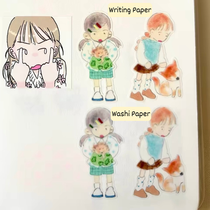 Die-Cut Sticker Roll - Together