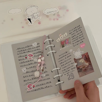 Use cute stickers in journal