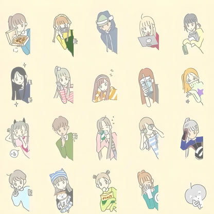 Index sticker designs