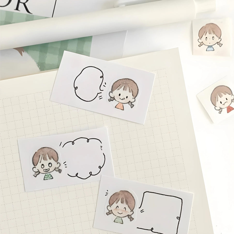 Use emotion stickers in your journal